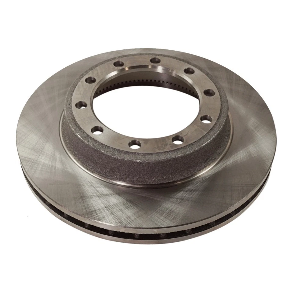 For Freightliner MT45 1998-2019 Brake Discs Front And Rear | Natural Disc Finish Foto 2 de 4