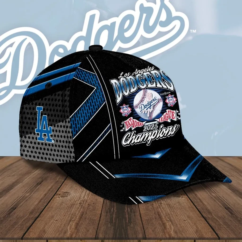Dodgers 2025 National League Champions Classic Cap
