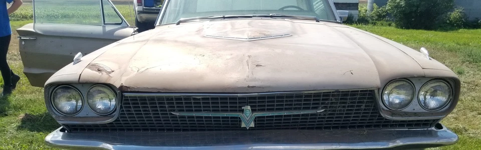 Капот 1966 66 Thunderbird Ford T Bird Parting 1964-66 - Изображение 4 из 4