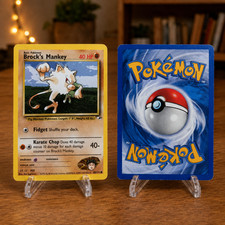 Brock's Mankey 68/132 Gym Heroes English Pokemon Card WOTC 2000 on eBay
