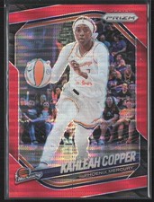 2025 Panini Prizm WNBA #62 Kahleah Copper Red Pulsar Prizms #/299