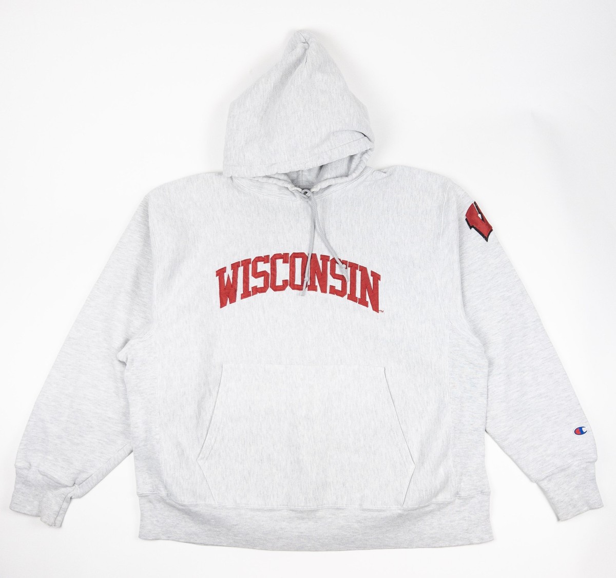 Wisconsin Badgers Champion Reverse Weave Hoodie Men