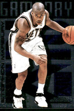 1999-00 Skybox Dominion Gameday 2k #6GD Stephon Marbury Nets basketball card