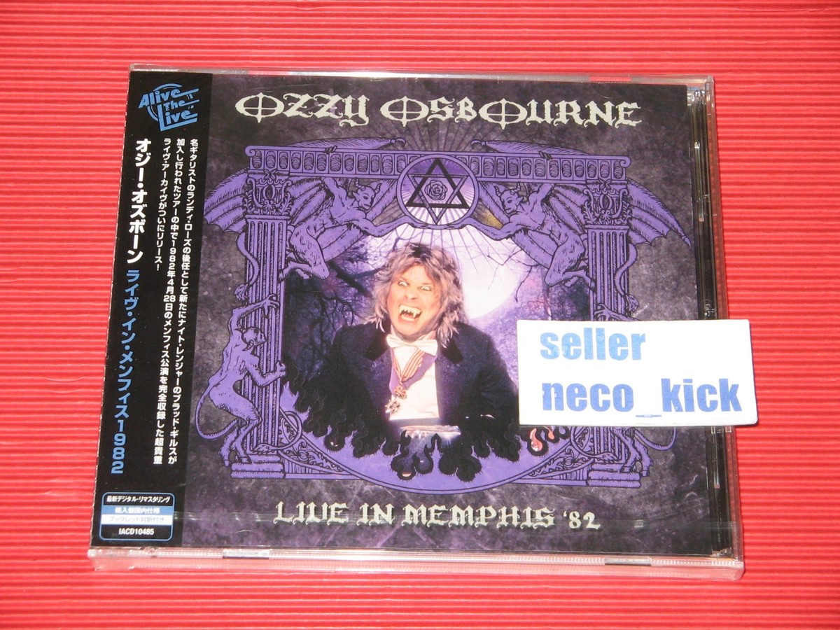 11B OZZY OSBOURNE LIVE IN MEMPHIS 1982 JAPAN CD | eBay