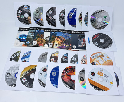 37 x PS2 Playstation 2 Spiele Spielesammlung Konvolut - Disk only + Promo Discs