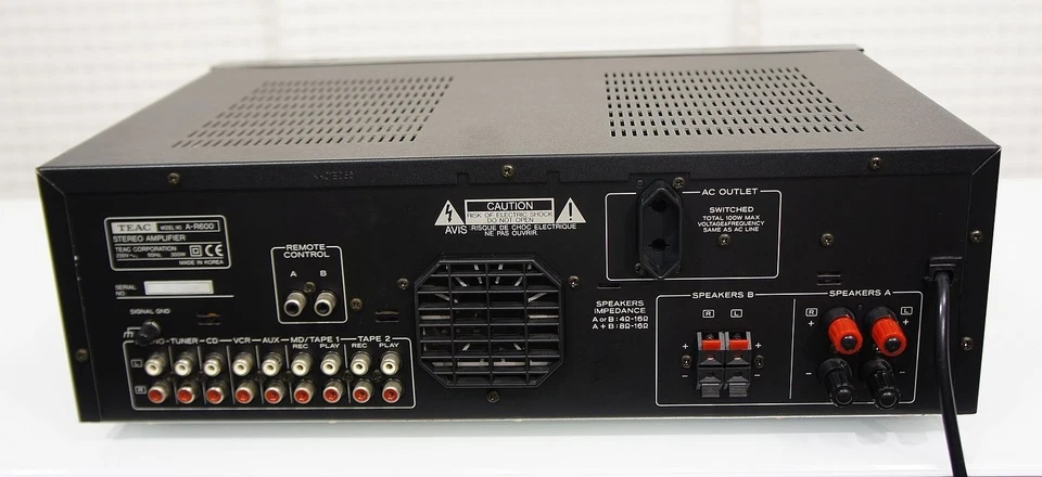 Amplificatore hi fi usato teac A-R600 integrated stereo - Immagine 2 di 4