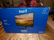Onn 22" FHD Monitor 1080P 60Hz Refresh Rate HDMI VGA Model Number 100002480