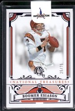 2025 Panini National Treasures Boomer Esiason Purple /75 #21 Bengals