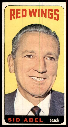 Sid Abel #93 1964 Topps card