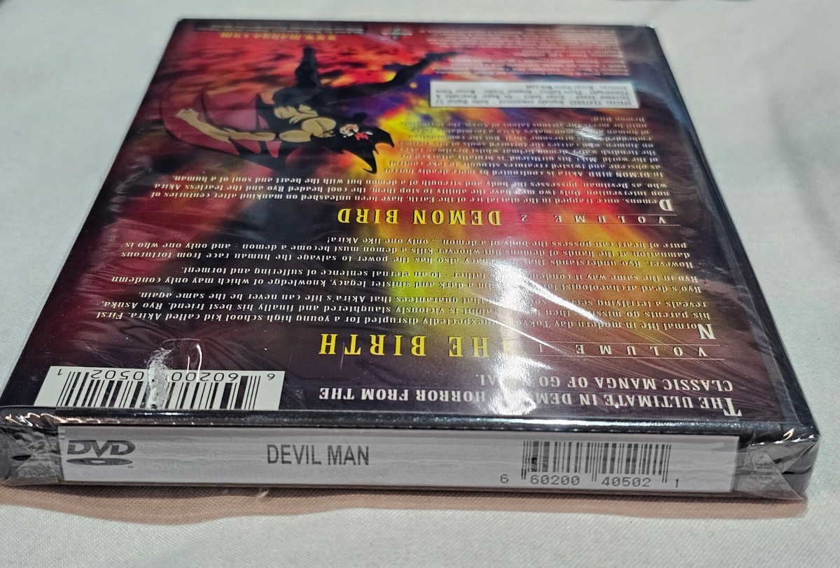 Devil Man The Birth Volume 1 Demon Bird Volume 2 Horror