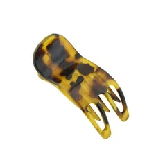 French Simply Bear Paw Medium 3” Celluloid Acetate Side Slide In Jaw Yoga Fin...