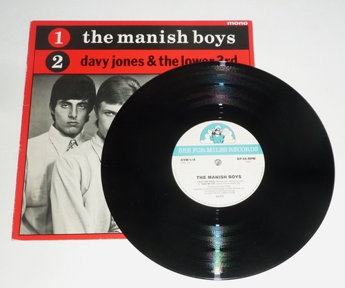 10" VINYL RECORD by THE MANISH BOYS - DAVY JONES & THE LOWER THIRD (1982) ROCK - Foto 3 di 4