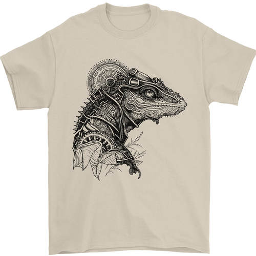 Camiseta para hombre A Steampunk Iguana Lizard Reptiles 100 % algodón - Imagen 37 de 96