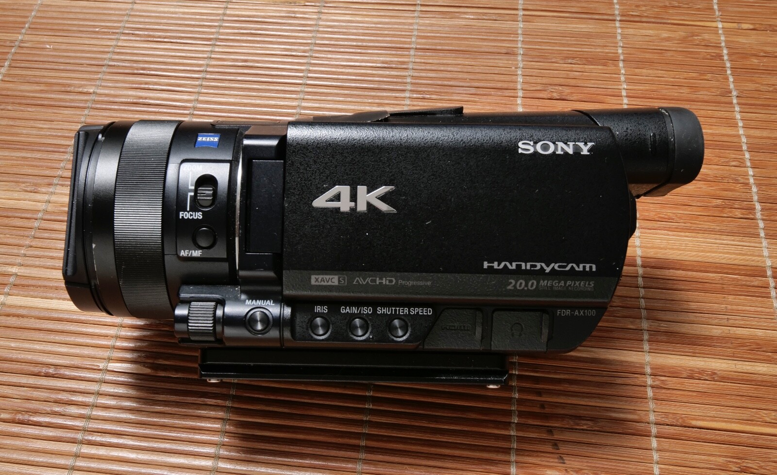 Sony FDRAX100 4K Camcorder Low Light eBay