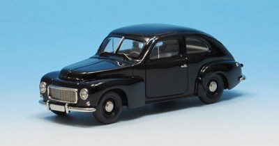 1958 Volvo PV 544 Standard black 1/43 whitemetal/pewter ready made