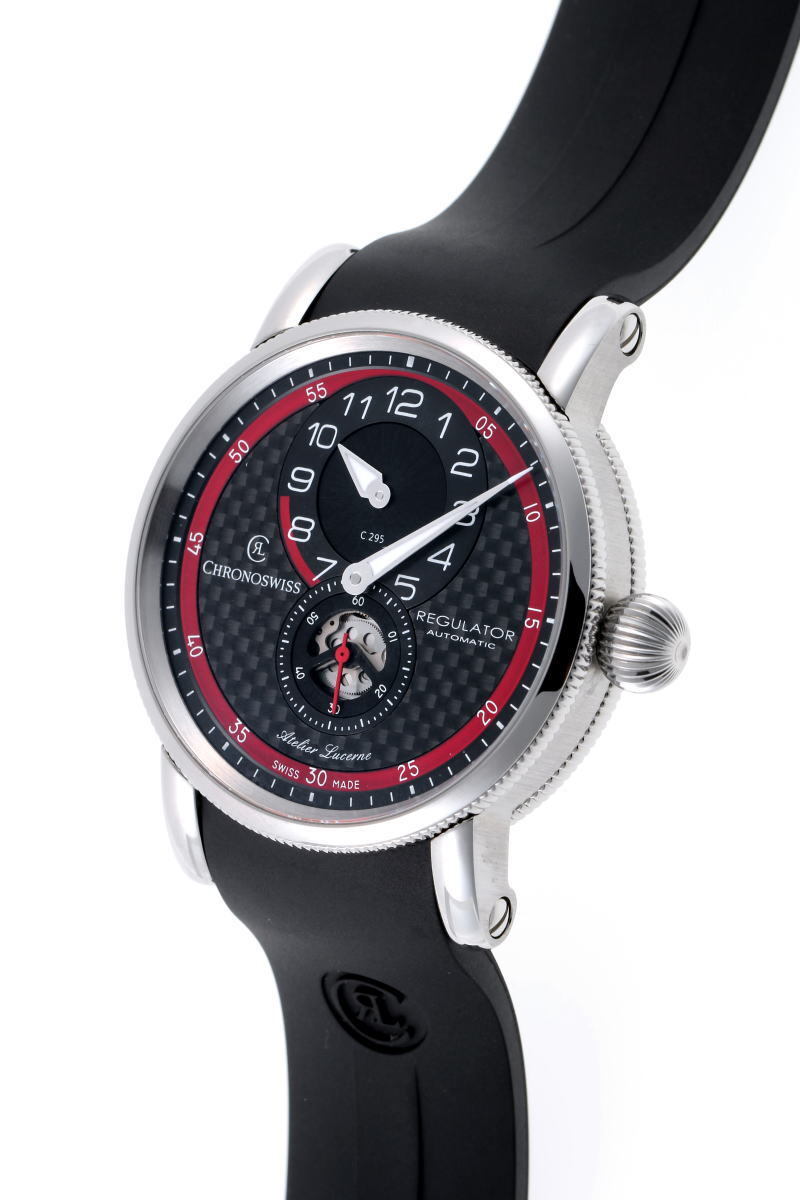 CHRONOSWISS Regulator Classic Carbon CH-8773-CARE watch men TO134355