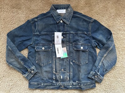 John Elliott Japan Made Japanese Denim Thumper Jacket Type II