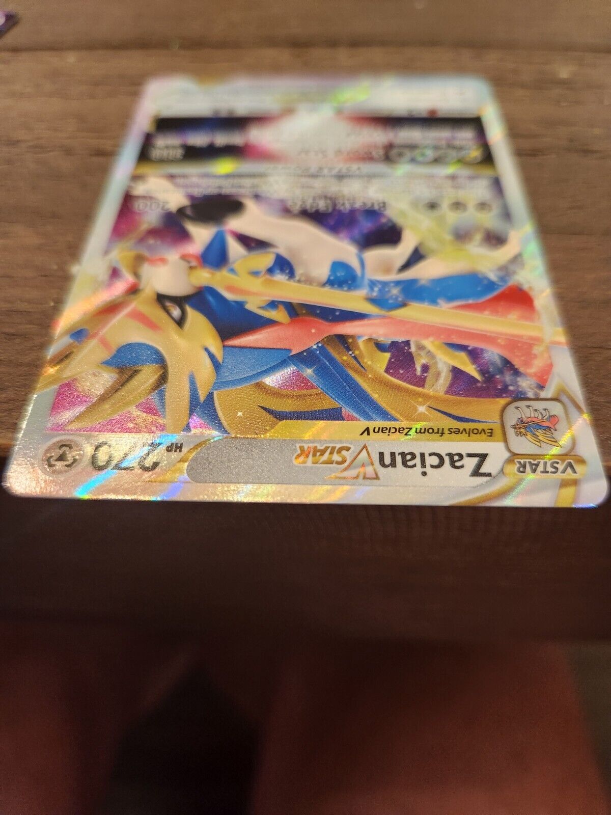 Zacian VSTAR (Zacian V ASTRO) 96/159 - Ultraboost X Epée et Bouclier 12.5  Zénith Suprême - Box di 10 carte Pokémon Francese : : Giochi e  giocattoli