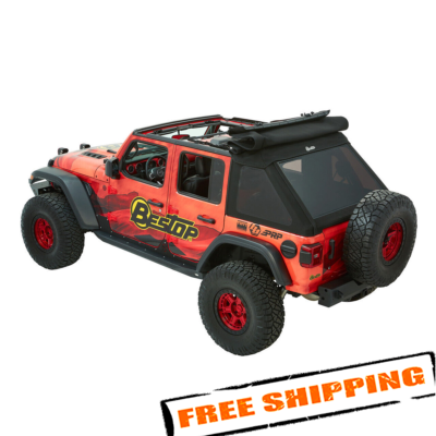 Bestop 54925-17 Trektop Ultra Slantback Soft Top for 2018-2024