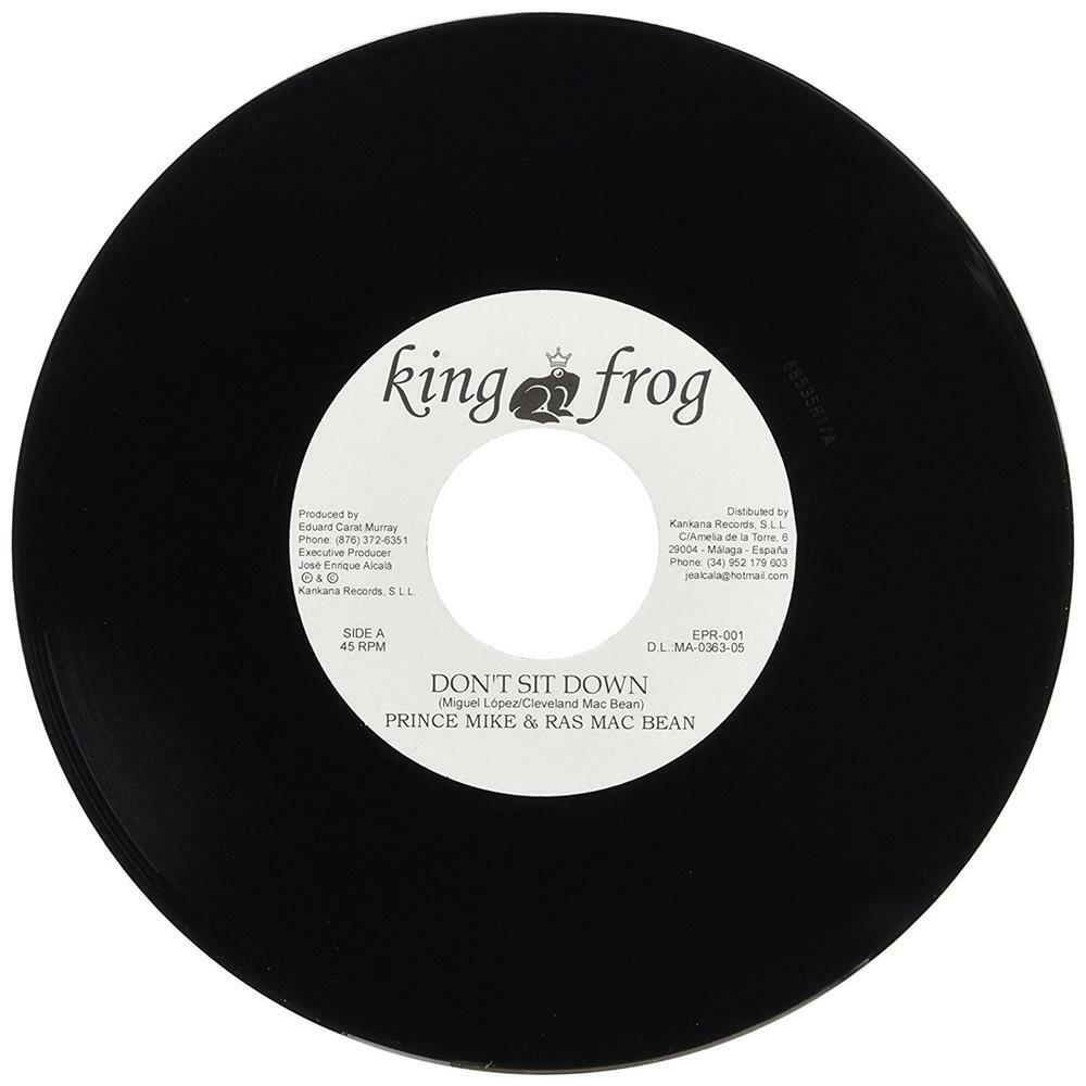 Don'T Sit Down (7") - Prince Mike & Ras Macbean (Vinile)