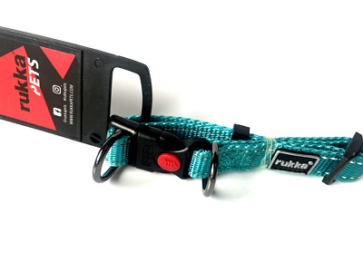 rukka Bliss Neon Collar Hundehalsband weich turquoise türkis XS 20-30cm RU6017