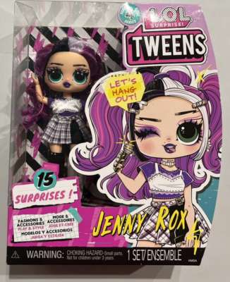 #ad 2022 LOL Surprise Tweens Series 4 Fashion Doll Jenny Rox With 15 Surprises $31.45