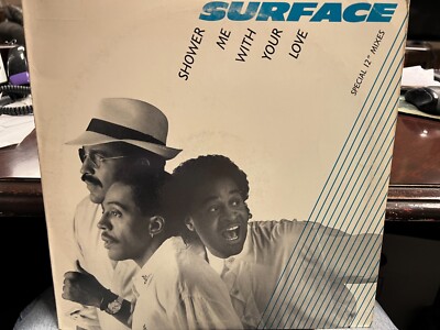 Surface Shower Me With Your Love 12'' 1988 COLUMBIA 68238 DJ PROMO