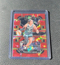 2024 Panini Select WNBA Chennedy Carter Red Cracked Ice Prizm