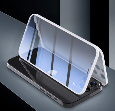 Hülle für iPhone 15 14 PRO 13 12 11 7 8 Front & Back FullShockproof Clear Cover