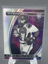 2021 Mario Feliciano /299 Hyper Refractor Prizm Rookie Panini Chronicles Titan