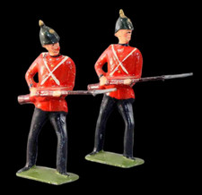 Figurine BRITAINS  2 SOLDATS FUSIL / soldier antique toys soldat