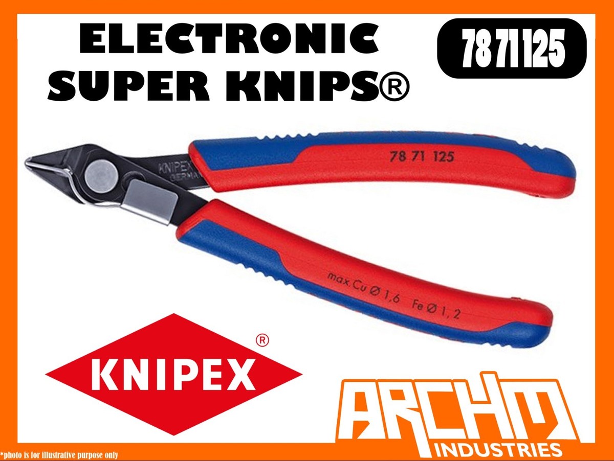 KNIPEX 7871125 - ELECTRONIC SUPER KNIPS® 125MM - PLIERS CUTTING