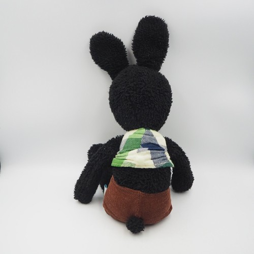 Le sucre C1603 Black Bunny Rabbit Santan Plush 12" Stuffed Toy Doll Japan - Picture 3 of 7