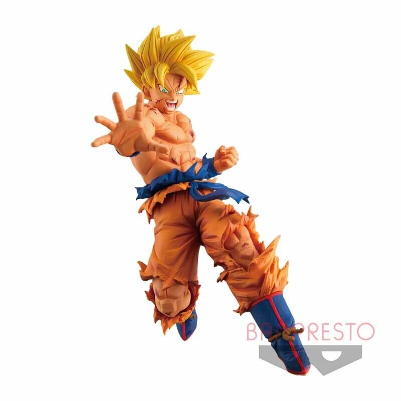 FIGURE DRAGON BALL SUPER - GOKU - FATHER SON KAMEHAMEHA DESENHADO POR  TOYOTARO REF: 22394/22395 - BANDAI BANPRESTO, Multicor