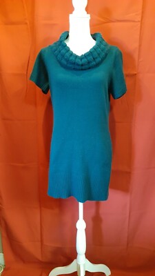 teal knit dress