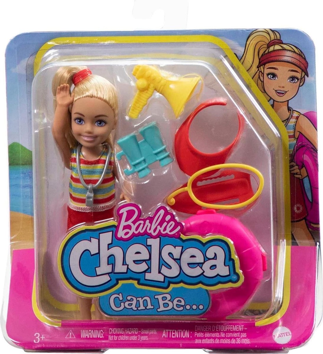 Barbie Chelsea Can Be Doll Beach New Boxed UK