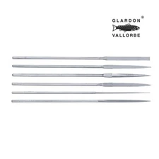 GLARDON VALLORBE BUFF ESCAPEMENT FILE BUFFING PILLAR HALF ROUND SQUARE TRIANGLE 