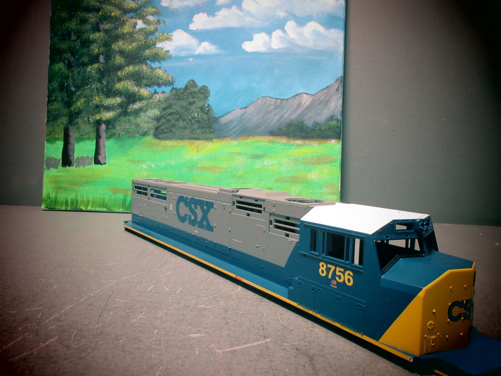 MTH O Scale CSX Diesel Engine Shell Only, Cab 8756. | eBay