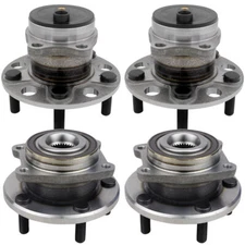 4pack Front Rear Wheel Bearing & Hub assy For Dodge Avenger Chrysler 200 FWD R1