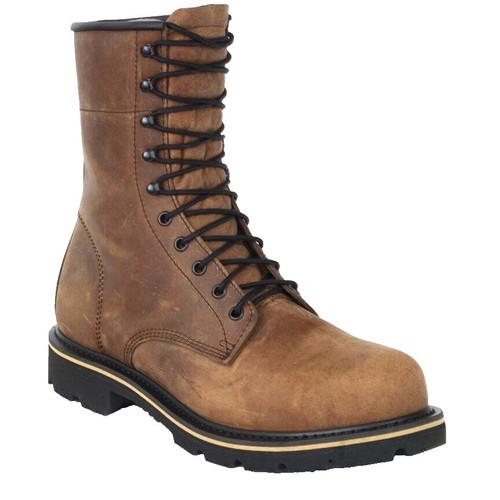 Lehigh mens 9W dark brown met sport shoe OrthoFeet Graphite Men main image 4
