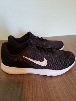 Nike Flex Trainer 7 Training Shoes Black 898479-001 Low Top Lace Up Womens 7.5 M