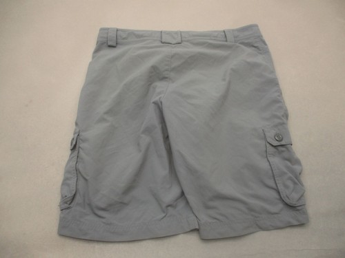 Under Armour Size XL Kids Unisex Gray Zip Fly Pocket Breathable Cargo Shorts 923 - Picture 7 of 8
