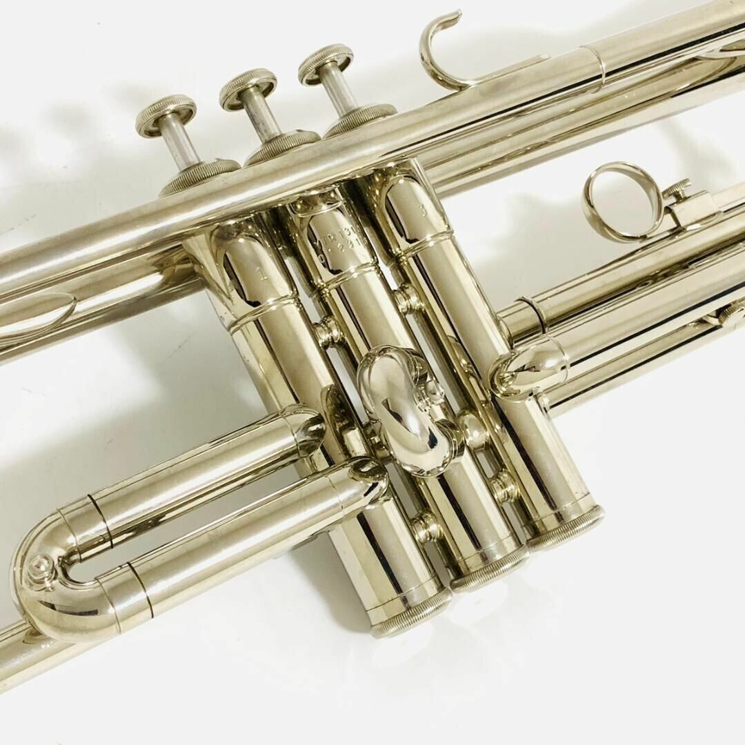 YAMAHA YTR-1310 Trumpet Silver Nickel Brass With Hard Case YAMAHA YTR-1310 Trumpet Silver Nickel Brass With Hard Case