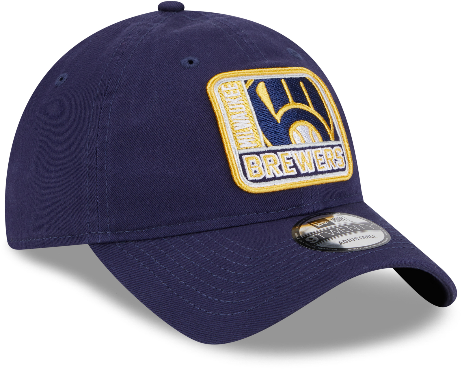 Milwaukee Brewers Logo Mix 9TWENTY Adjustable Hat