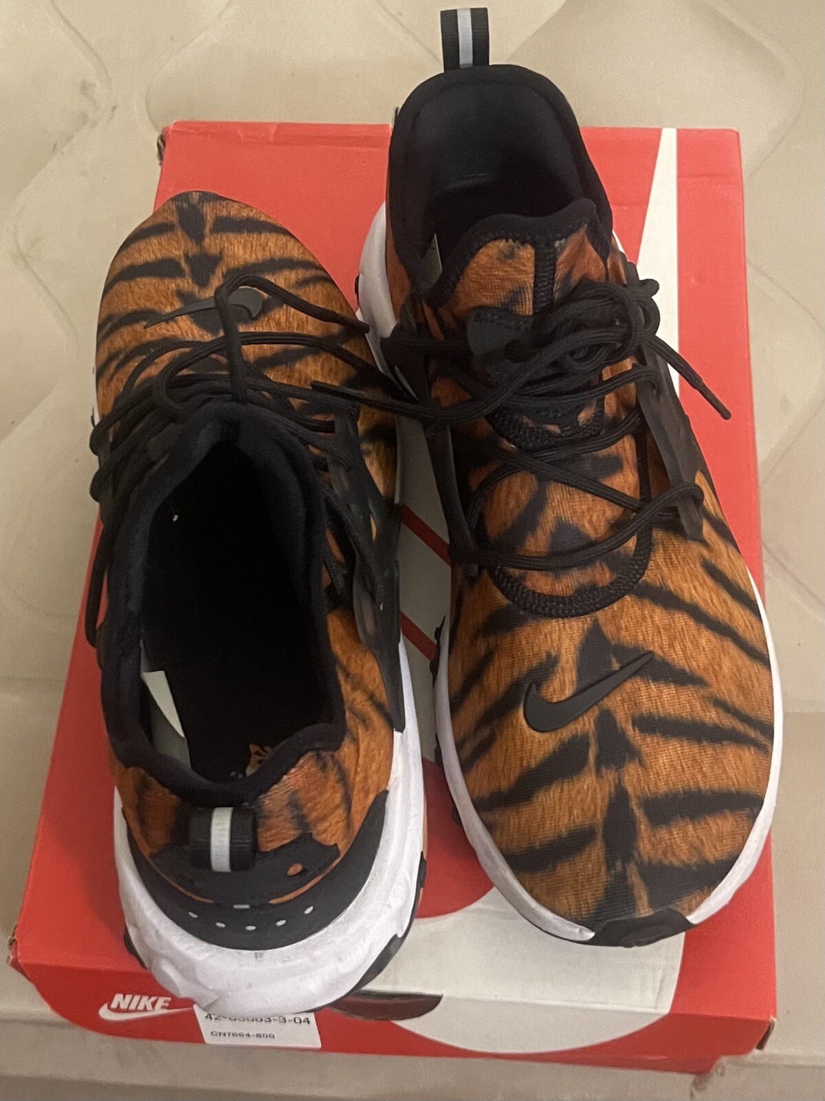 nike react presto premium tiger