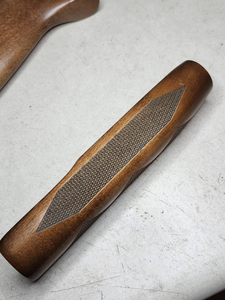 Winchester 1200 1300 120 Ranger Checkered Wood Stock & Diamond