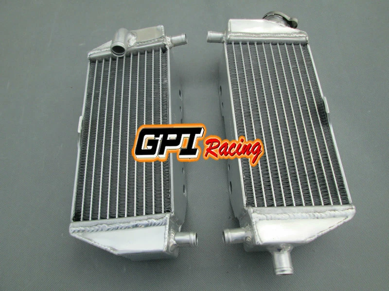 aluminum alloy radiator For Kawasaki KX125 KX250 1994-2002 94 95 96 97 98 99 0 - Image 3 of 4