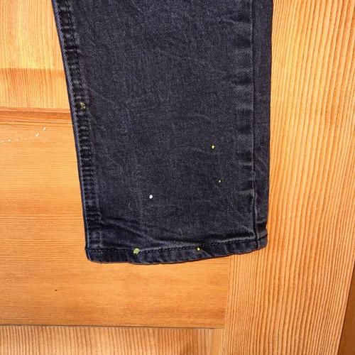 KDNK NWT NEW FUNKY UNISEX Men’s JEANS DENIM Stretch Black Distressed 28 $90 - Picture 5 of 9