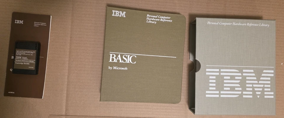 IBM PC PCjr - Basic Cartridge - Hardware Reference Library - Basic Manual +Quick - Image 2 of 3