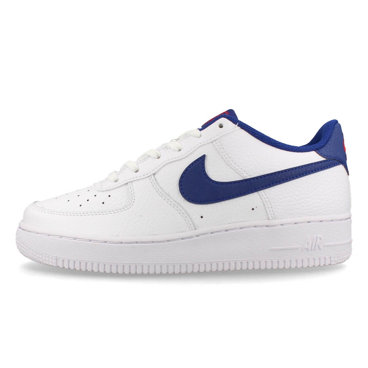 %NIKE AIR FORCE 1 `07 Low White Deep Royal Blue US 9.5 / A 24 Nike Air Force 1 Low Shoes White Deep Royal Blue HQ2037-100  main image 4